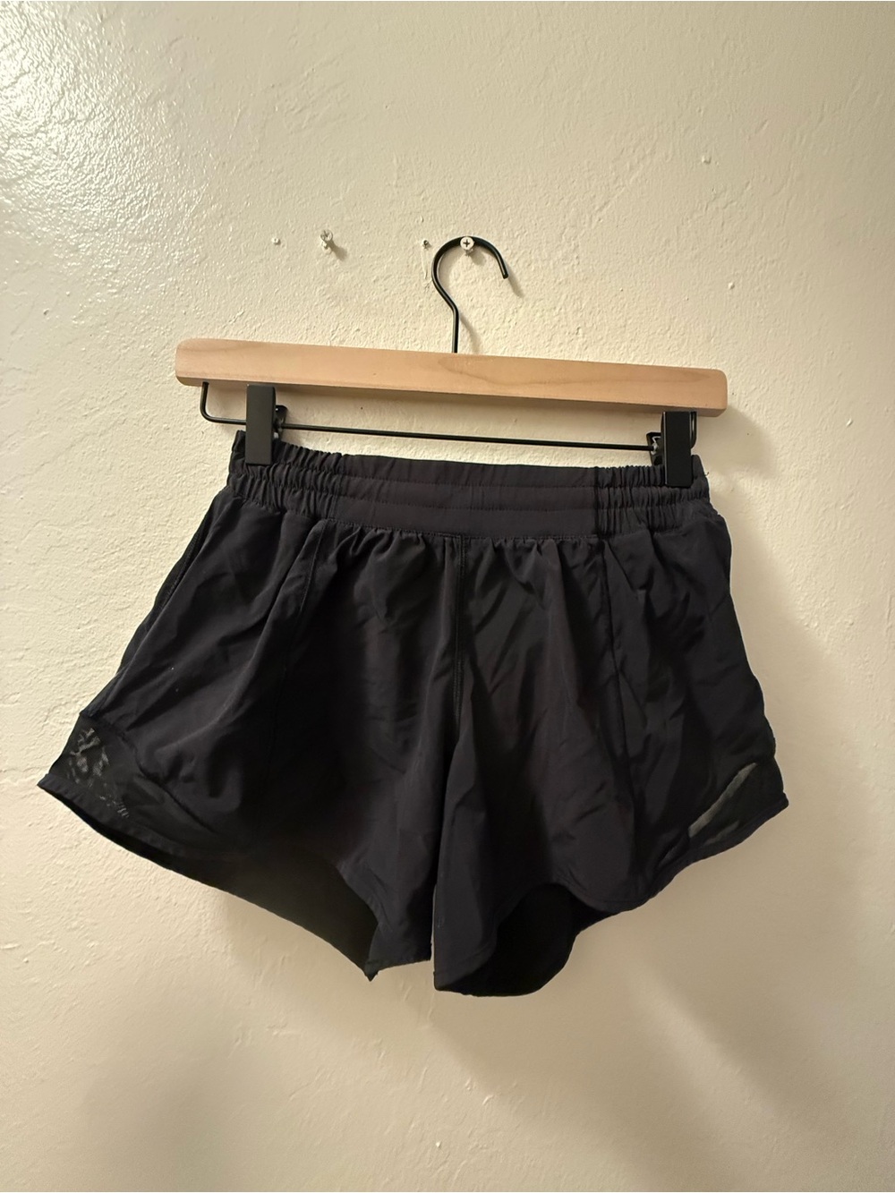 Lululemon Women's Black Athletic Running Shorts
